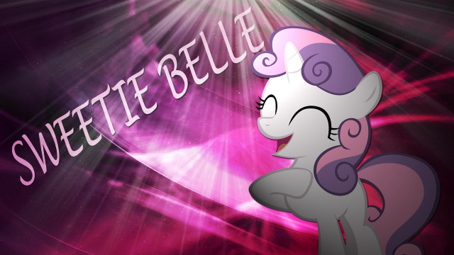 Pink purple pony background text free wallpaper for desktop - medium preview image