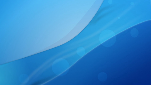 Blue background white circle light free wallpaper for desktop - medium preview image