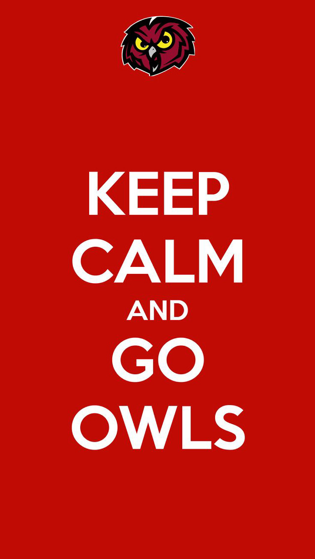 Red owl keep calm kitsch free wallpaper for mobile - medium preview image