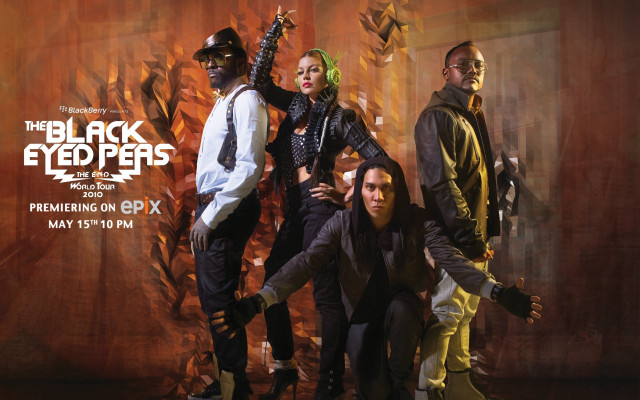 Group people poster black eyed free wallpaper for desktop - medium preview image