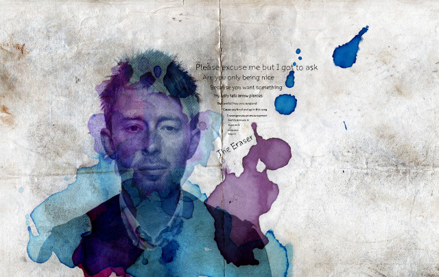 Man blue shirt purple shirt free wallpaper for desktop - medium preview image