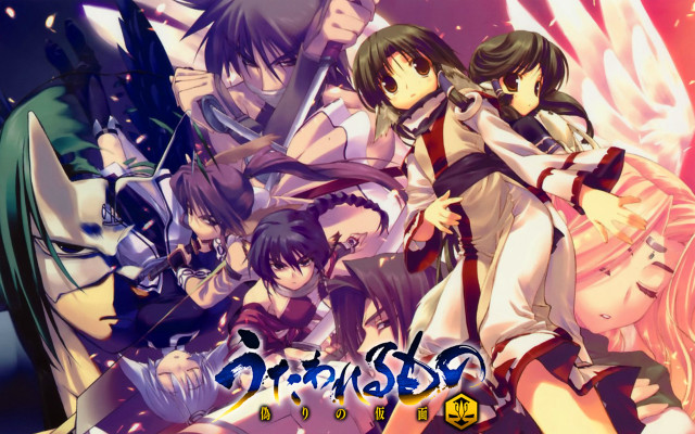 Anime group characters persona rayonism free wallpaper for desktop - medium preview image