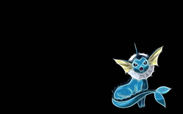 Blue white pokemon wallpaper black #3 free wallpaper for desktop - medium preview image