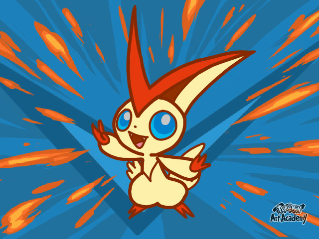 Red haired cartoon flying fire free wallpaper for desktop - medium preview image