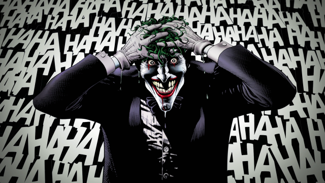 Man joker costume covering face free wallpaper for desktop - medium preview image