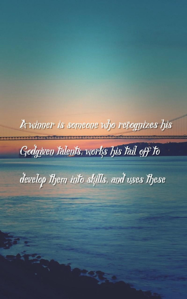 Bridge water quote image free wallpaper for mobile - medium preview image