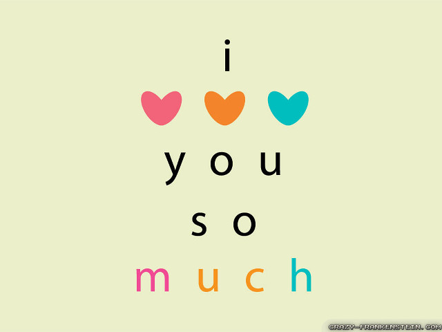 I love you so much #2 free wallpaper for desktop - medium preview image