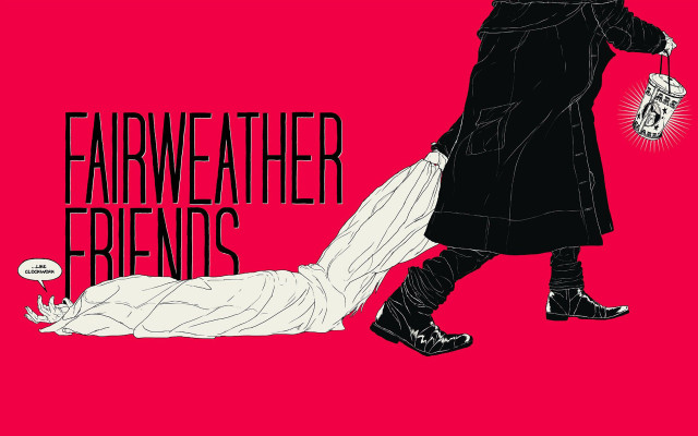 Man woman walking away poster free wallpaper for desktop - medium preview image