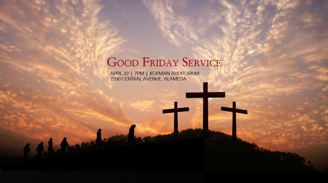 Good friday service hill cloudy free wallpaper for desktop - medium preview image