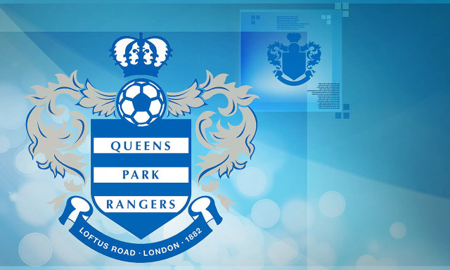 Blue white logo crown banner free wallpaper for desktop - medium preview image