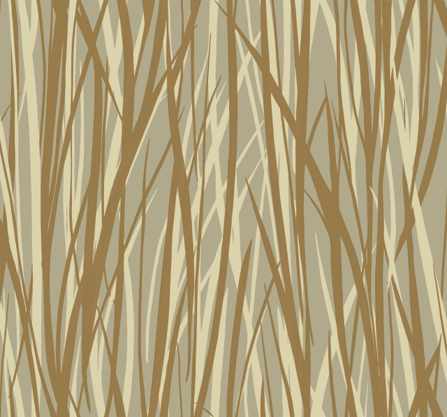 Brown beige grass trees stripe free wallpaper for tablet - medium preview image
