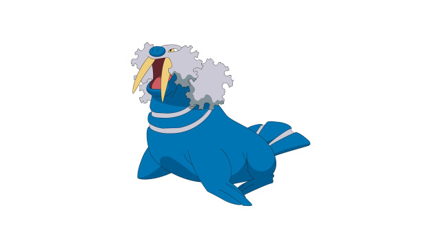 Cartoon character riding dolphin large free wallpaper for desktop - medium preview image