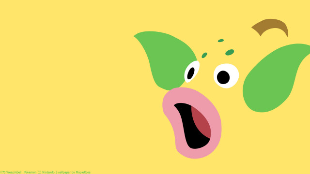 Cartoon elephant green leaf pink free wallpaper for desktop - medium preview image