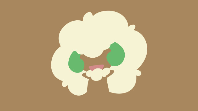 Cartoon sheep green nose brown free wallpaper for desktop - medium preview image