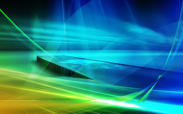 Bright sky holography green yellow #3 free wallpaper for desktop - medium preview image