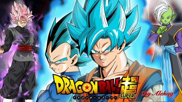 Dragon ball characters super saiyan free wallpaper for desktop - medium preview image