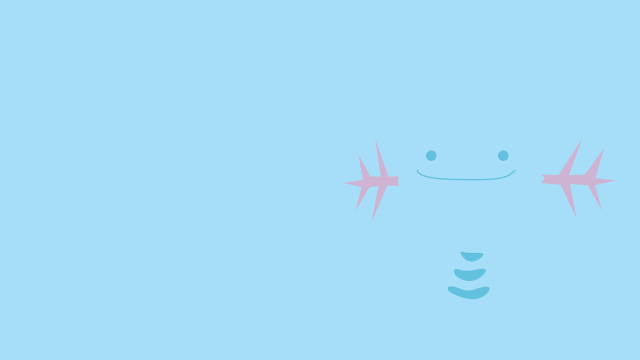 Blue background face light blue free wallpaper for desktop - medium preview image