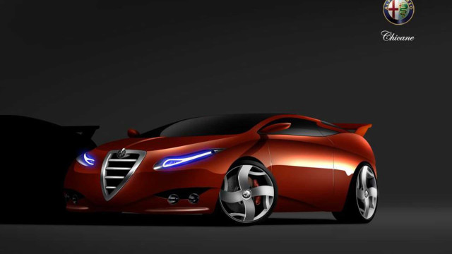 Red sports car black background #14 free wallpaper for desktop - medium preview image