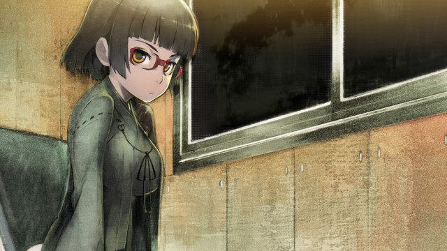 Woman window room cat floor free wallpaper for desktop - medium preview image