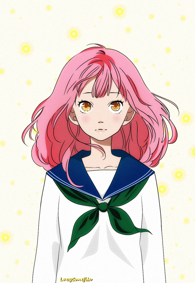 Girl pink hair sailor outfit free wallpaper for mobile - medium preview image