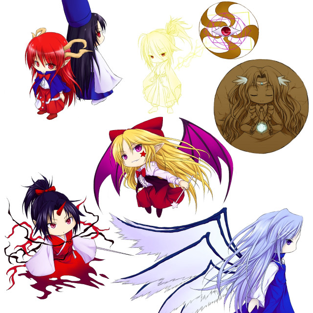 Anime characters hair colors styles #5 free wallpaper for tablet - medium preview image