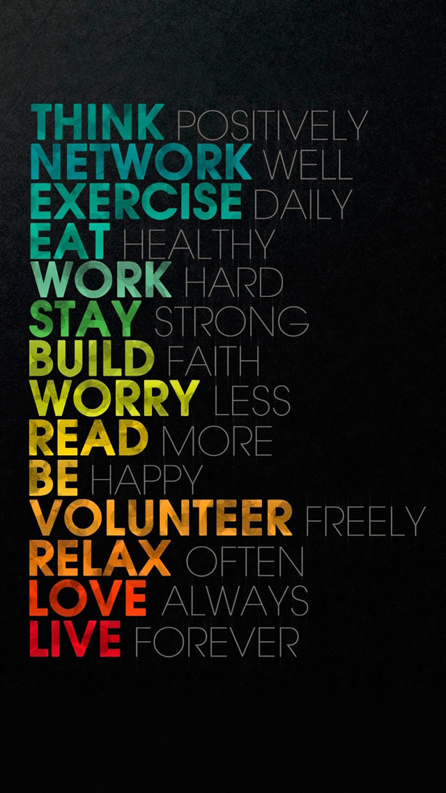 Think poster words creative inspiration #2 free wallpaper for mobile - medium preview image