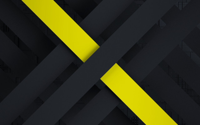 Black yellow abstract diagonal 3d free wallpaper for desktop - medium preview image
