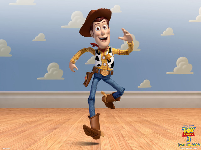 Cartoon character running wood floor #2 free wallpaper for desktop - medium preview image