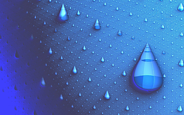 Blue water droplet blue background #3 free wallpaper for desktop - medium preview image