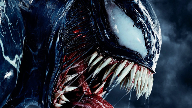 Spider man fangs glowing monster free wallpaper for desktop - medium preview image