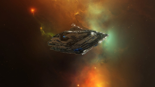 Space ship galaxy stars dust #2 free wallpaper for desktop - medium preview image