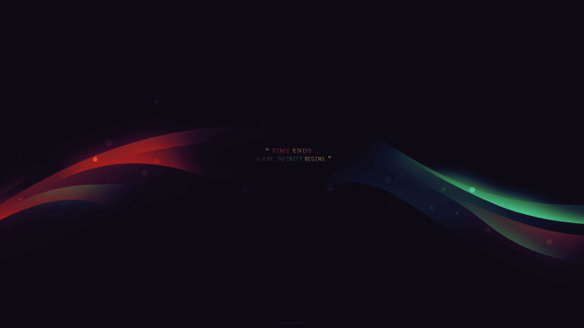 Dark background red green wave free wallpaper for desktop - medium preview image