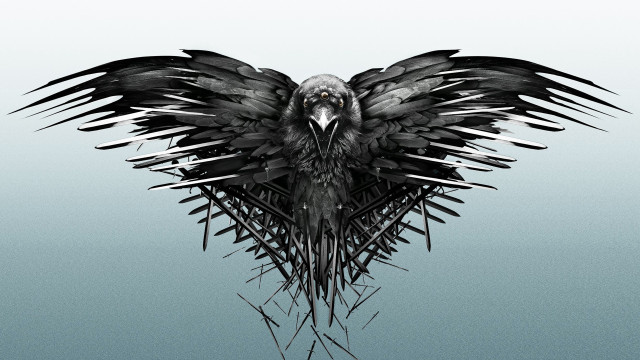 Black wings water background gradient free wallpaper for desktop - medium preview image
