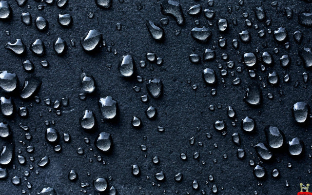 Black background water drops red free wallpaper for desktop - medium preview image