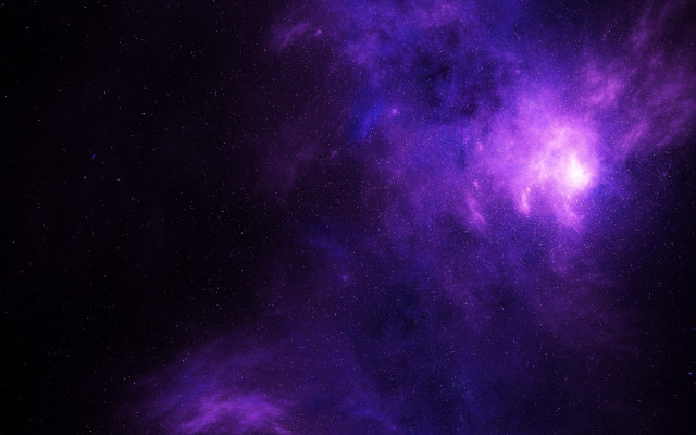 Space purple black stars dust free wallpaper for desktop - medium preview image