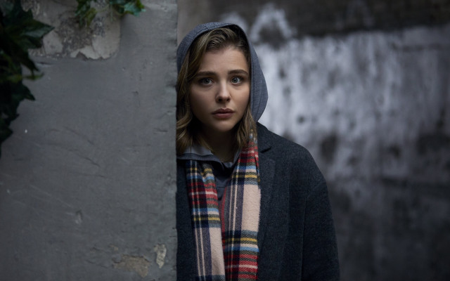 Woman plaid scarf hoodie celias free wallpaper for desktop - medium preview image