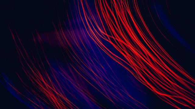 Red blue light lines fireworks free wallpaper for desktop - medium preview image
