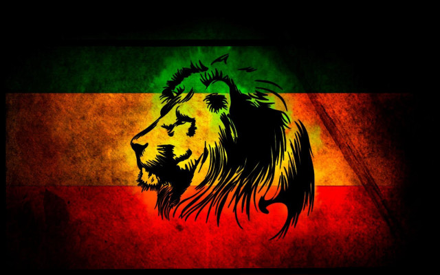 Lion mane multicolored background black free wallpaper for desktop - medium preview image