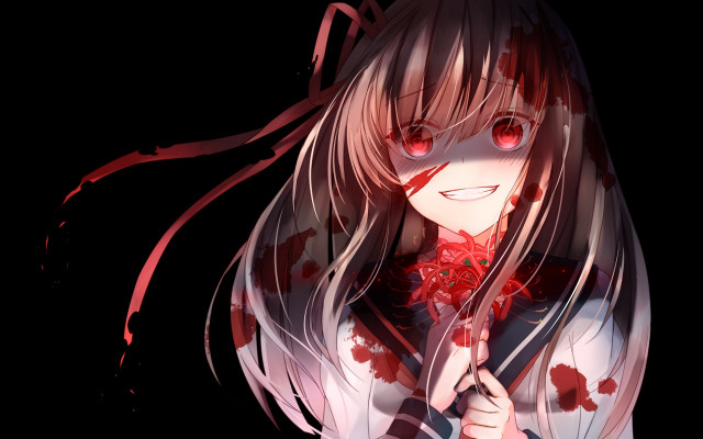 Alice longhair blooded yandere grimdark free wallpaper for desktop - medium preview image