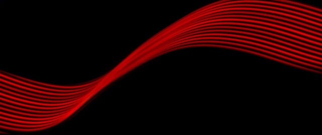 Red wave light black background free wallpaper for desktop - medium preview image