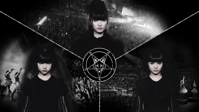 Couple people standing crowd pentagram free wallpaper for desktop - medium preview image