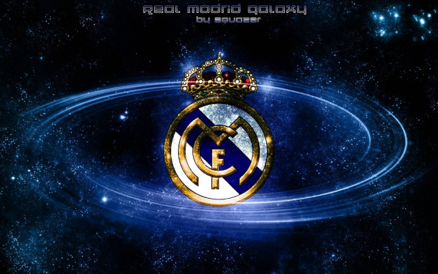 Soccer team logo crown galaxy free wallpaper for desktop - medium preview image