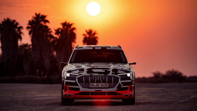 Car sunset palm trees autumn free wallpaper for desktop - medium preview image