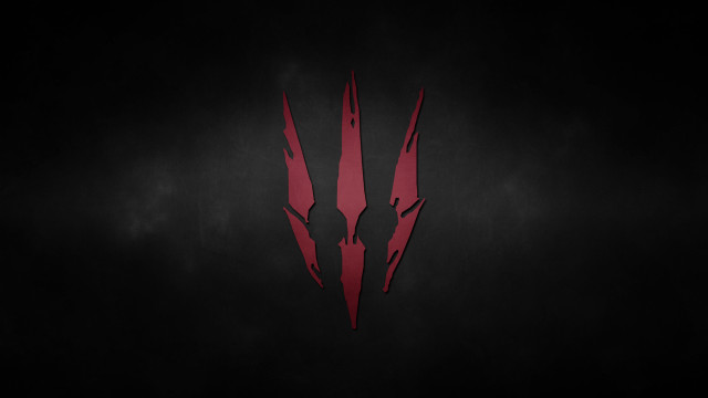 Red black demon logo 3d free wallpaper for desktop - medium preview image