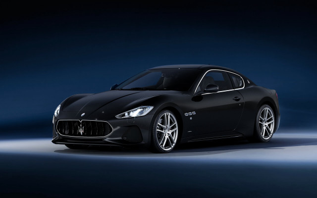 Black maserati studio blue black free wallpaper for desktop - medium preview image