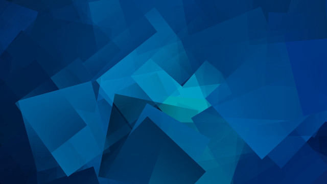 Blue abstract squares geometric art free wallpaper for desktop - medium preview image