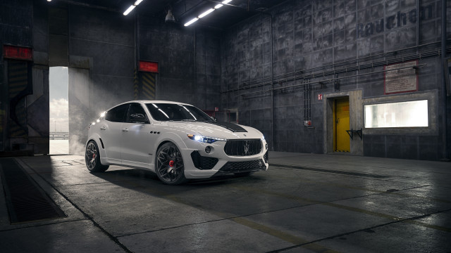 White car garage yellow door free wallpaper for desktop - medium preview image