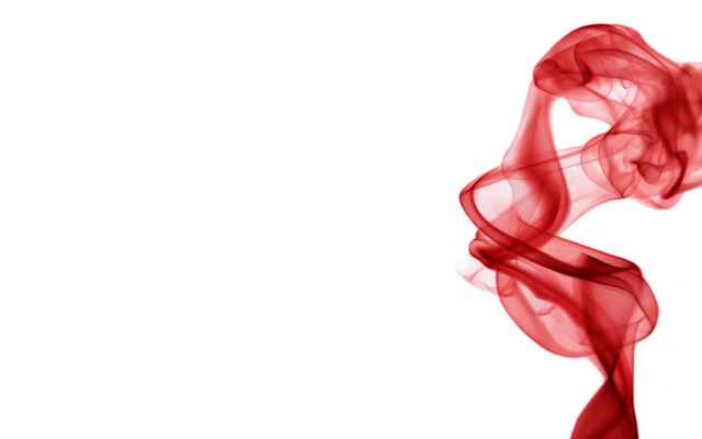 Red smoke air white background free wallpaper for desktop - medium preview image