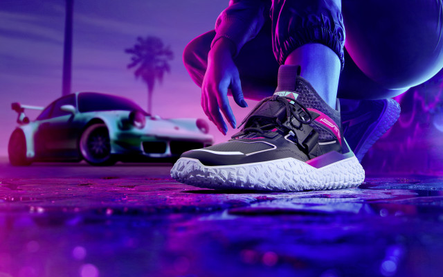 Street shoe 3d futurism octane free wallpaper for desktop - medium preview image