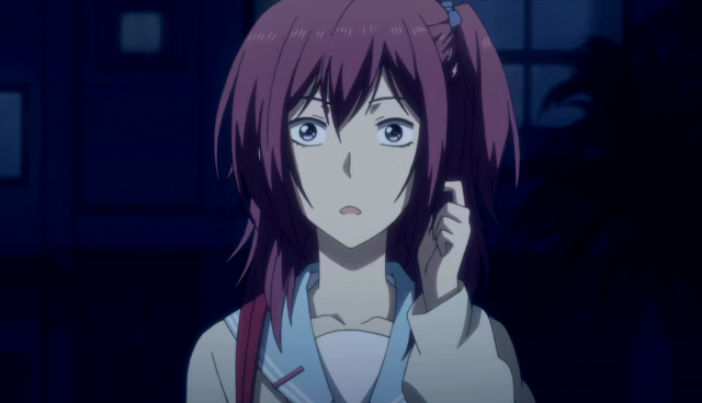 Purple haired girl sailor uniform #2 free wallpaper for desktop - medium preview image